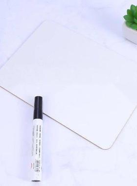 4Pcs Small Whiteboard Desktop Board Smooth Surface Erasable