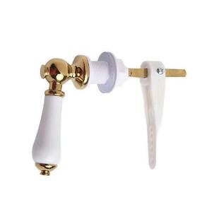 Flush Handle Gold Victorian 150*105mm Flush Handle Gold