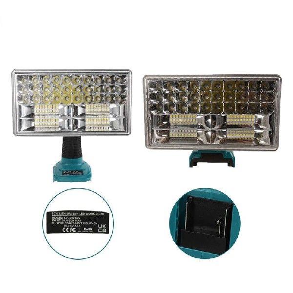 18V LED working lamp Flashlight Outdoors Spotlight Light