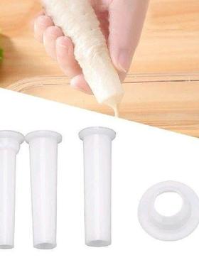 3pcs/set Meat Grinder Sausage Stuffer Filling Tubes DIY