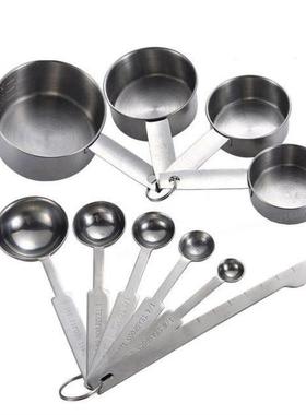Measuring Cups Premium Stackable Kitchen Spoon Set Stainless