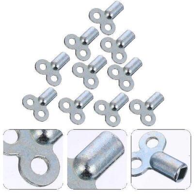 10 Pcs Vent Zinc Alloy Radiator Key Wrenches Air Plumbing