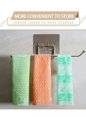 1/4PCS Kitchen Paper Holder Towel Storage Hook Toilet Paper