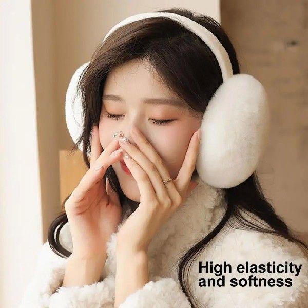 Folding Ear Muff Thick Soft Thermal Washable Detachable