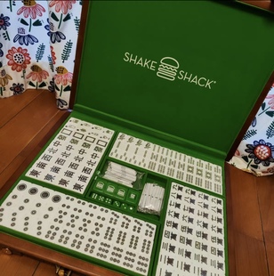 当天发货 shakeshack麻将礼盒现货正品