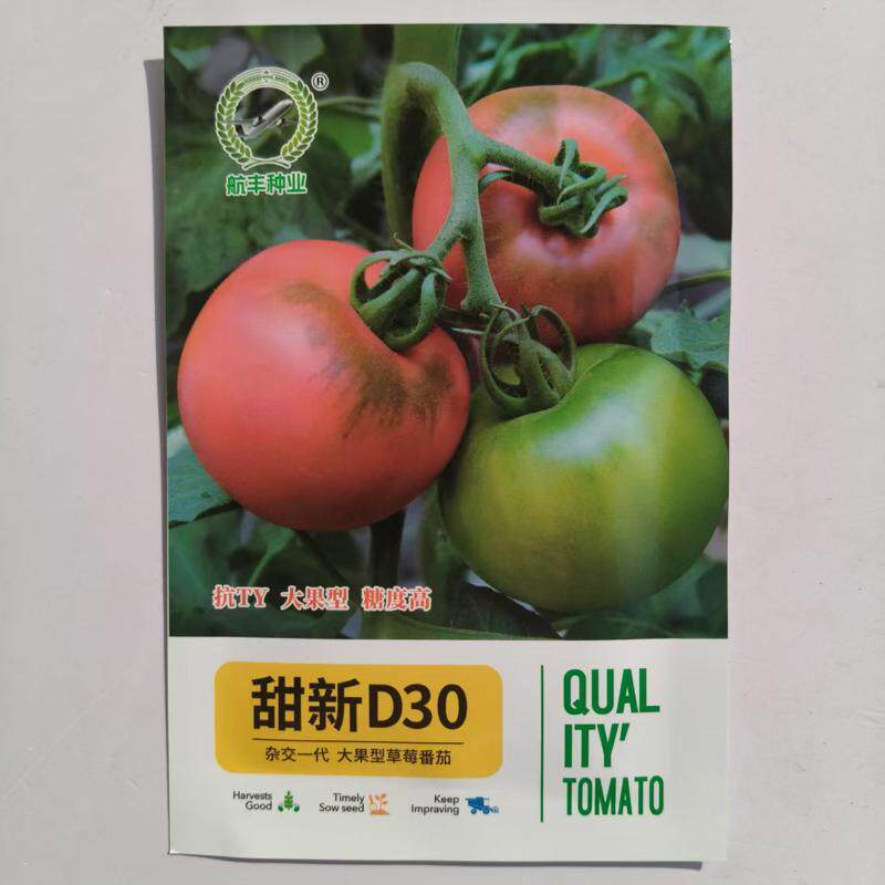 甜新D30番茄种子 大草莓柿子籽蔬菜籽抗病抗枯萎糖度高抗TY番茄