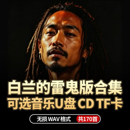 白兰的雷鬼版无损音乐U盘cd光盘