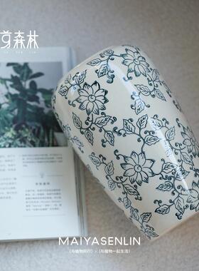 花瓶青花瓷青花瓷陶瓷花瓶