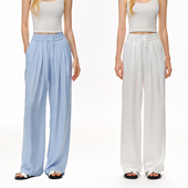 直筒休闲裤 时尚 VISION夏日度假慵懒风垂感轻柔干爽空气裤 CLIMAX