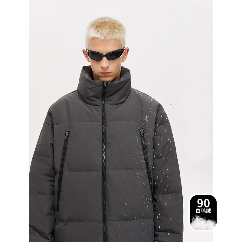 CLIMAXVISION拉链机能羽绒服