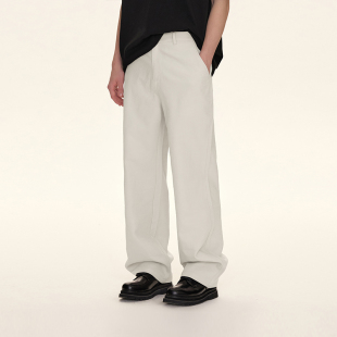 男宽松垂感百搭长裤 CLIMAX VISION轻薄透气斜纹直筒休闲裤