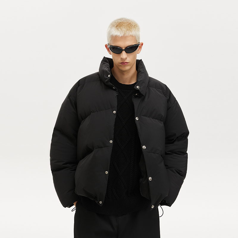 CLIMAXVISION十字架扣羽绒服