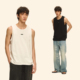 手工破坏凉感背心无袖 CLIMAX VISION310克重磅新疆长绒棉 T恤打底