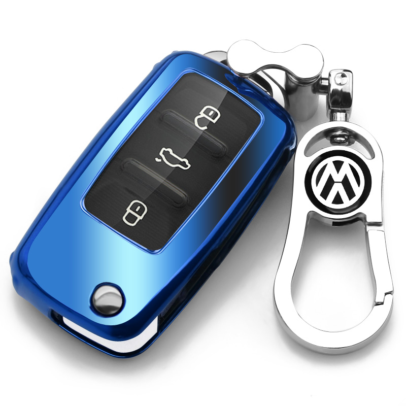 适用于大众老10/13/14/15/16/17/18款朗逸速腾宝来帕萨特钥匙包套