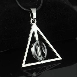 Deathly Hallows Pendant Triangle Toy The Action Fig Necklace