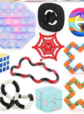 Anti Stress Fidget Toys Finger Figet Spiner Popit Pop 玩具