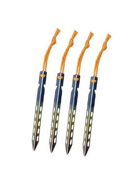 4Pcs Camping Tent Nails Unbreakable Aluminum Alloy Generic