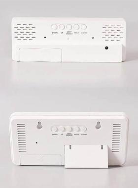 Led Mirror Digital Alarm Clock 12/24 Hours Adjustable