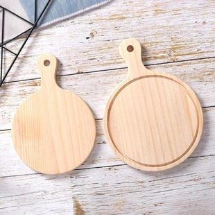 Pizza Board Oven Delicatessen Trays Handle Fruit Wood Plate