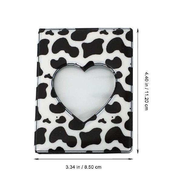 2 Pcs Commemorate Love Hollow Photo Album Picture Mini Pvc