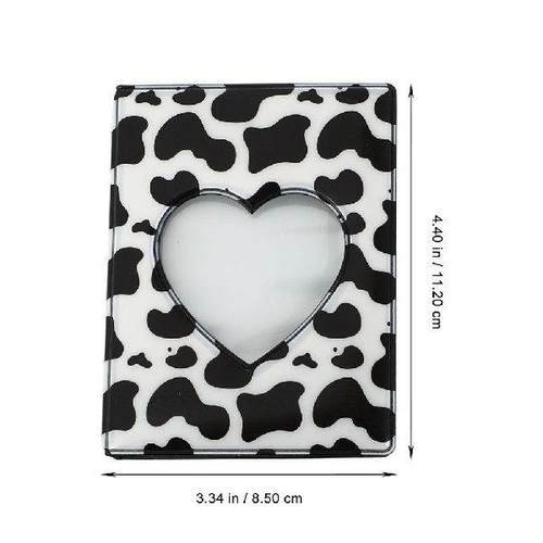 2 Pcs Commemorate Love Hollow Photo Album Picture Mini Pvc