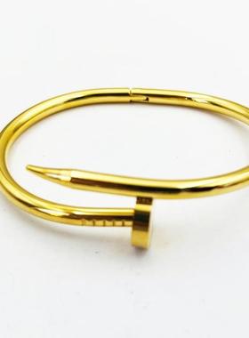 Classic Brand Nail Open Bracelets Female Temperament Simple