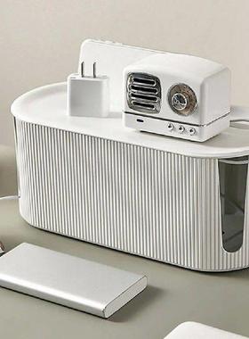 Cable Management Box Organizer Container Strip Protector