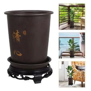 Orchid Pot Base Set Tall Pots for Indoor Plants Cymbidium