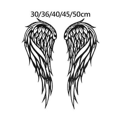 2Pcs Angel Wing Wall Art for Home Decor Birthday Gift