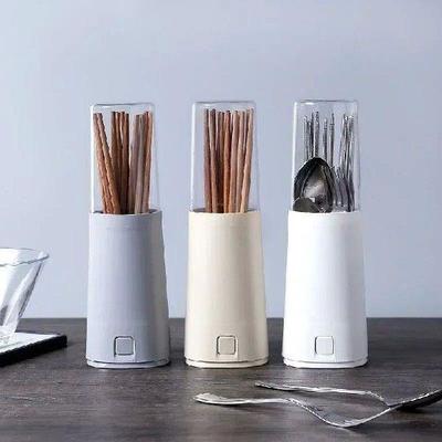 Japanese Chopsticks Holder Cutlery Storage Box with Lid