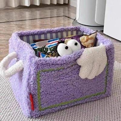 High Storage Bin Capacity Foldable Storage Baskets with