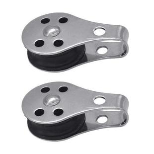 Pulley Nylon Single Wheel Bearing Stainless Buckle Steel