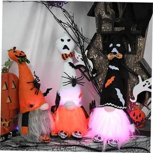 Man Doll Desktop Halloween Ghost Old Ornaments Fest Faceless