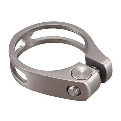 Titanium Alloy Seatpost Clamp 31.8mm Bicycle Saddle Tube