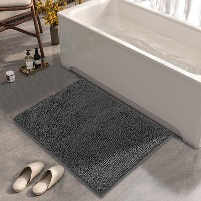 Plush Bathroom Rug Bath Mat Floor Rugs for Tub Shower Carpet