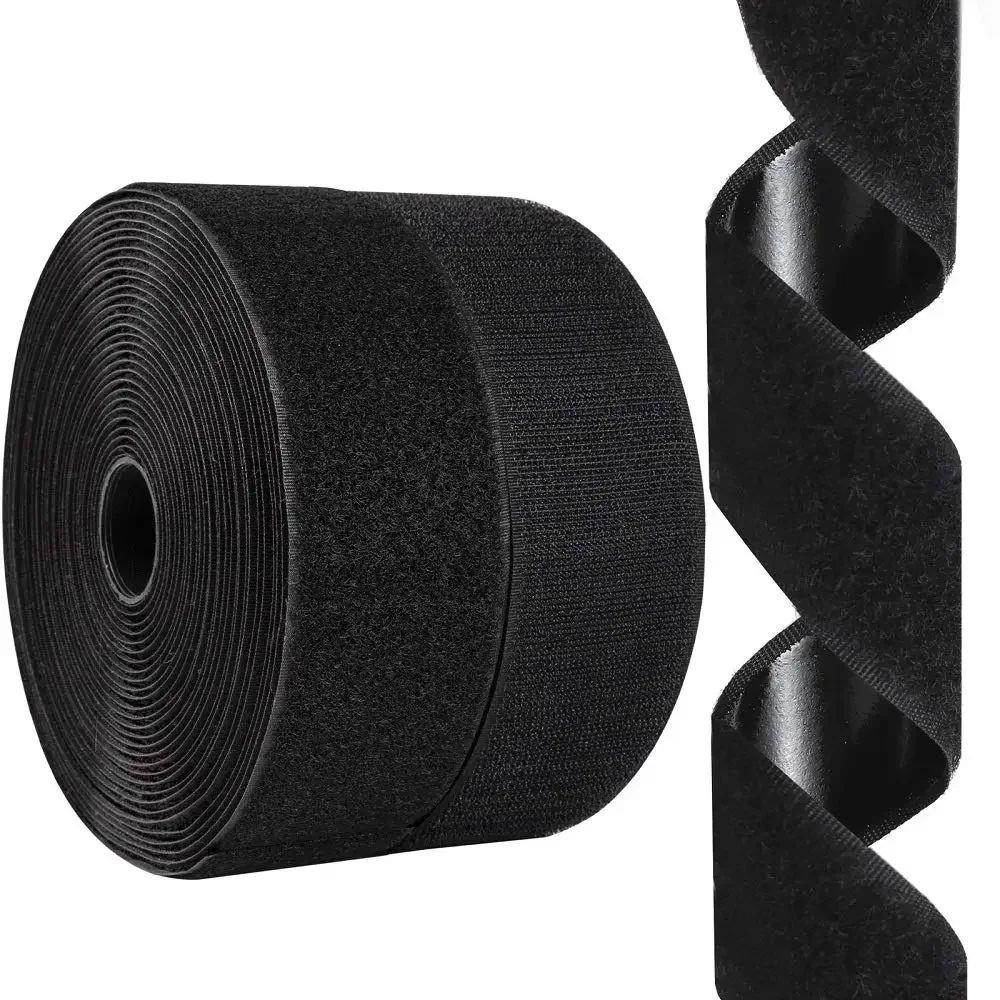 5M/Pair Hook Loop Tape Non-Adhesive Hook and Loop Sewing Fas
