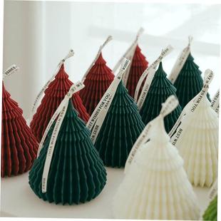 pastel candles decor scented room Christmas Danish