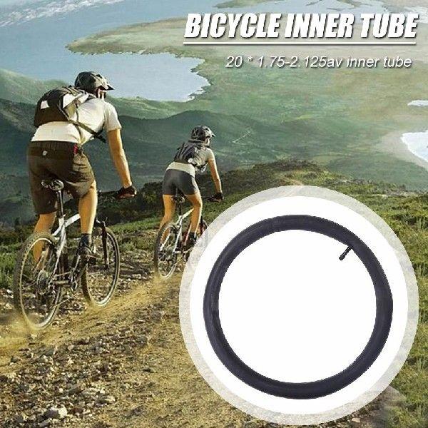 20x1.75/2.125AV Bicycle Butyl Rubber Inner Tires Bike