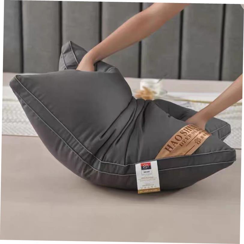 枕头枕芯bed pillow soft strong grey good quality pillows 1