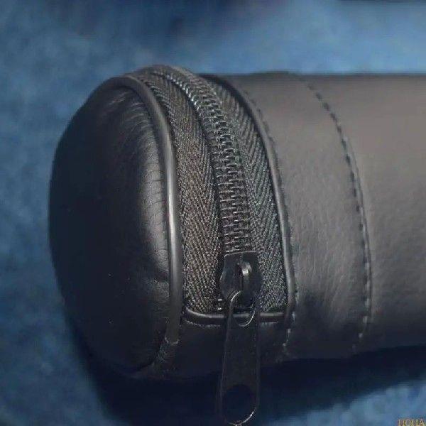 N0HA Leather Cue Case Carry Bag Snooker Pool Cue Storage