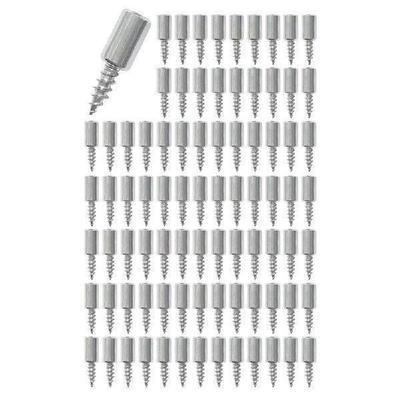 84 PCS Self-Tapping Screws Cabinet Laminate Support Shelf