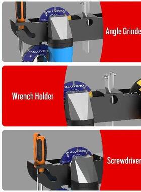 Angle Grinder Holder for Cutters Polishers with Cord Garage