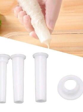 3pcs/set Meat Grinder Sausage Stuffer Filling Tubes DIY