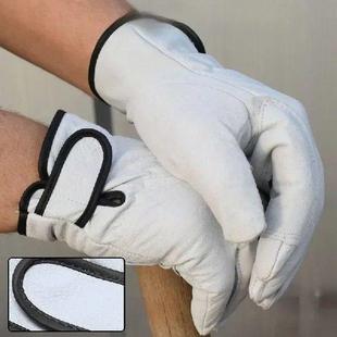 leather sheepskin workers work safety Work welding gloves