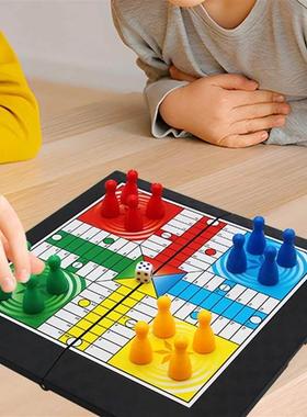 Ludo Game Set Strategy Game Parent Child Interaction with Fo
