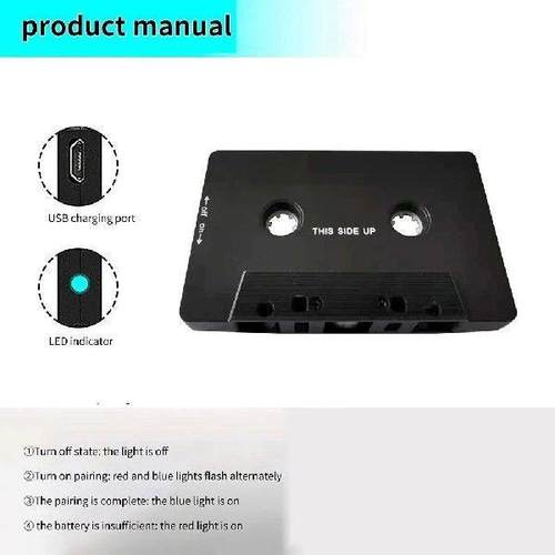 Auto Bluetooth Converter Car Tape MP3/SBC/Stereo Bluetooth