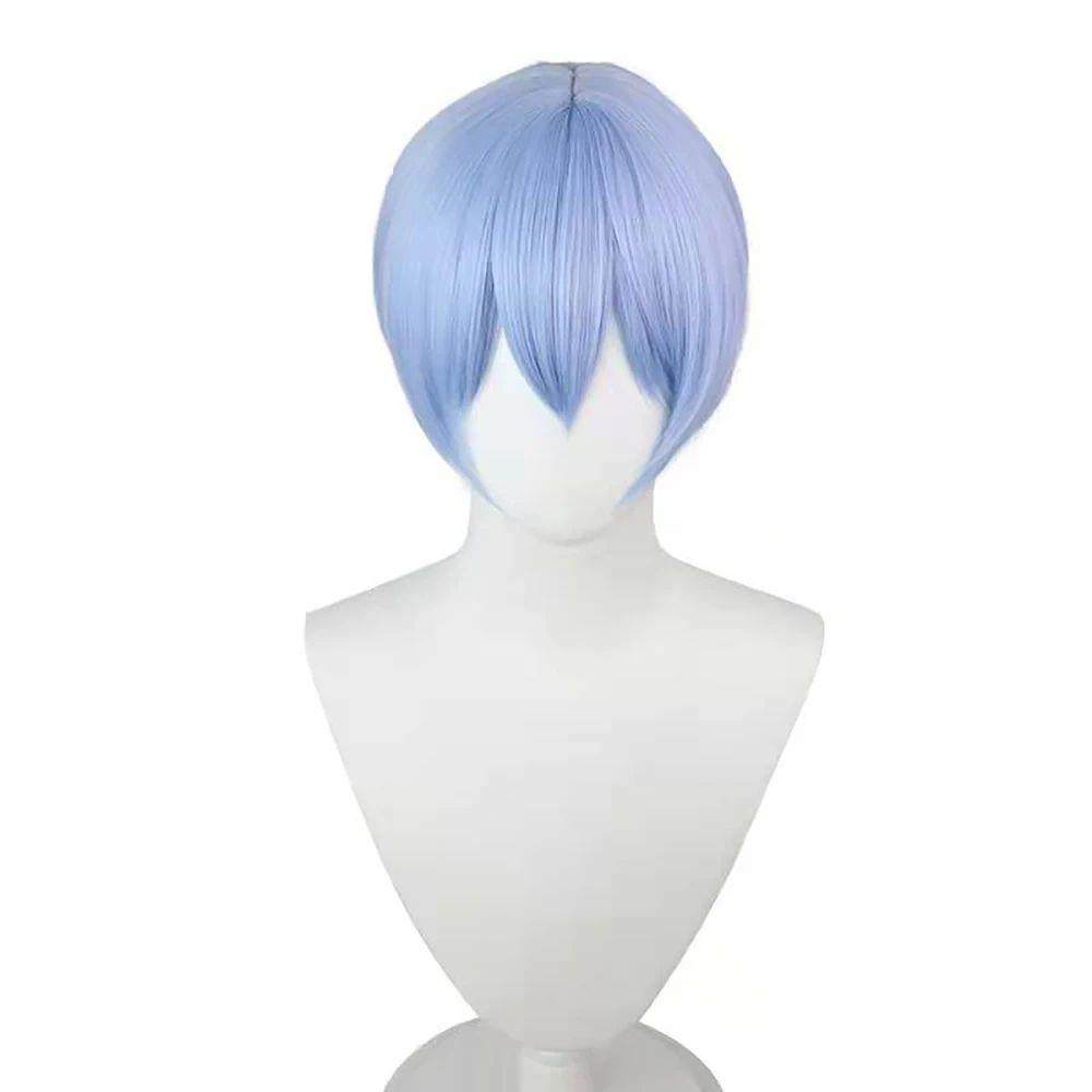 Asuka Langley Soryu Cosplay Costume Wig Hair Clips Rei Ayana