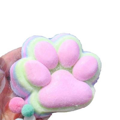 Taba Squishy Large Squeeze Cat Paw Decompression Toys Sticky