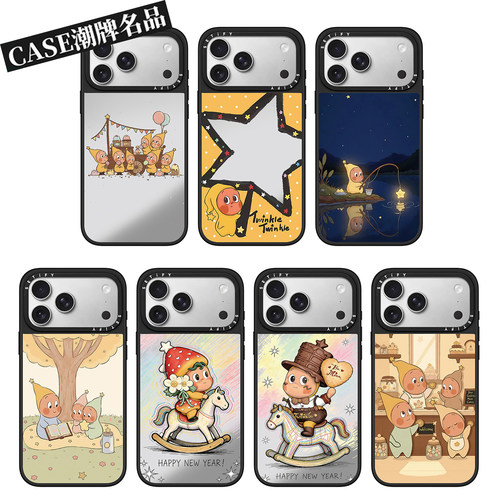 CA星星人11适用iPhone17Pro苹果16Promax手机壳13潮牌14防摔套15高级感16Pro情侣17Promax女款Plus磁吸12可爱