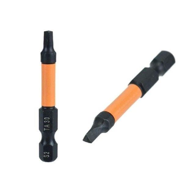 Y3NA 10pcs Screwdriver Triangles Bit Steel Construction for